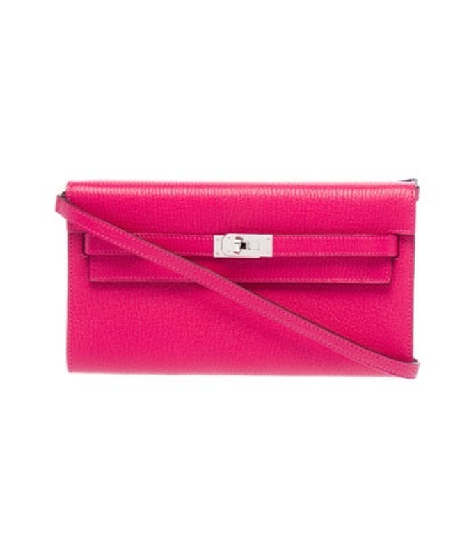 Hermes 2023 Chevre Mysore Kelly To Go Wallet On Strap
