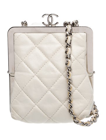 Kiss-Lock Evening Clutch w/ Chain
