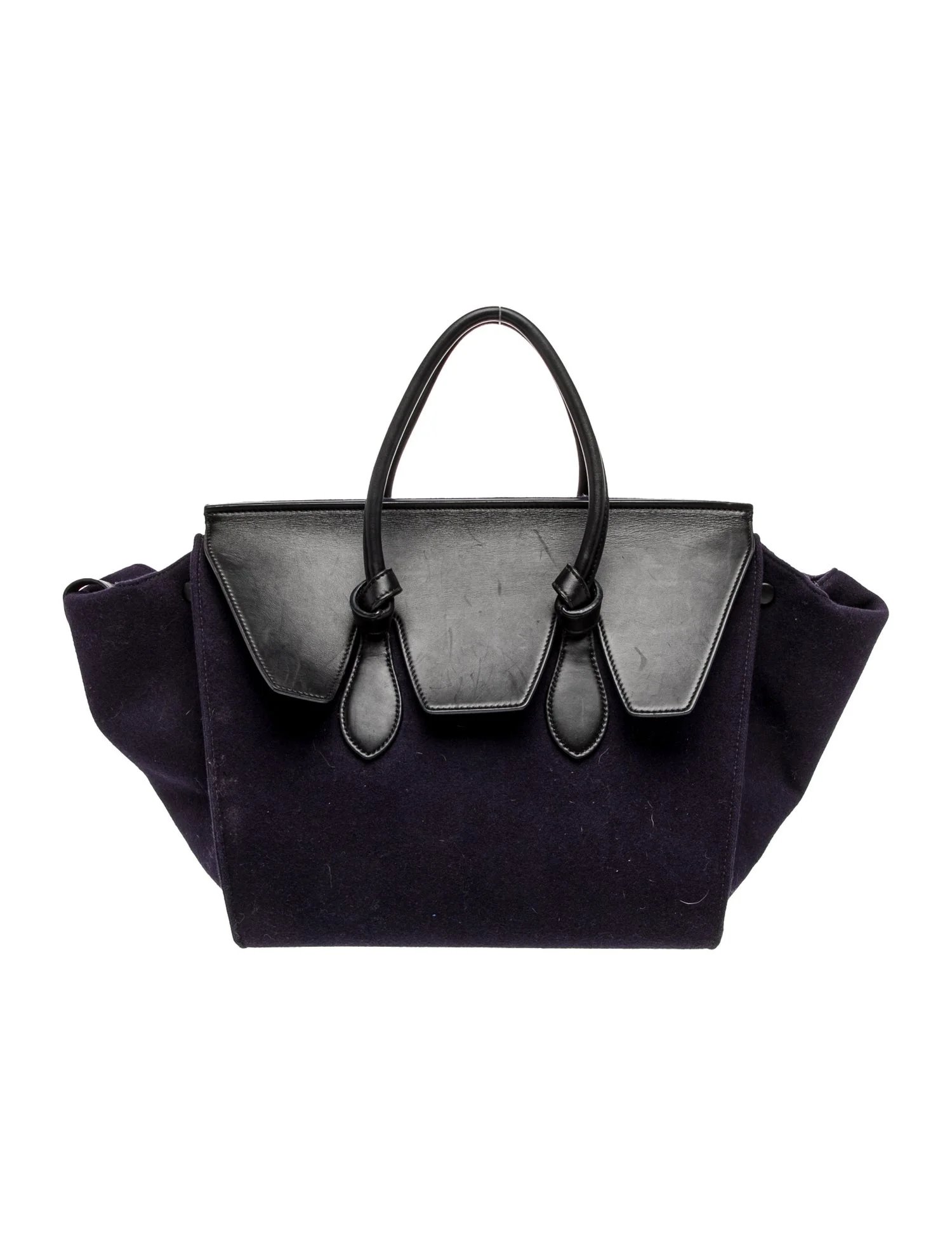 Leather Tie Tote Medium