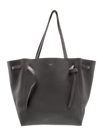 Leather Cabas Phantom w/Belt Small