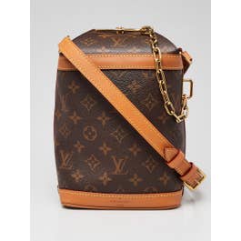 Louis Vuitton Limited Edition Monogram Canvas Milk Box Bag