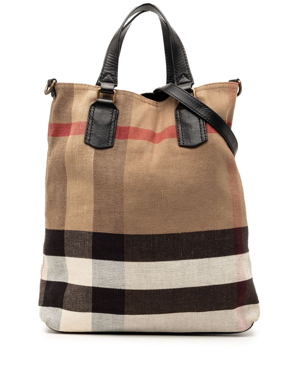 2000-2017 Mega Check Canvas Tottenham Brit satchel