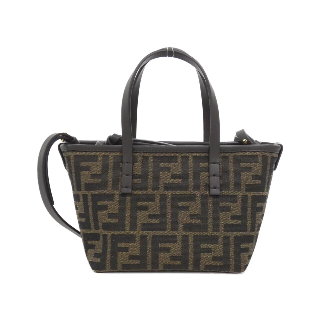 Fendi Roll Mini 8BS096 AFPN Shoulder Bag