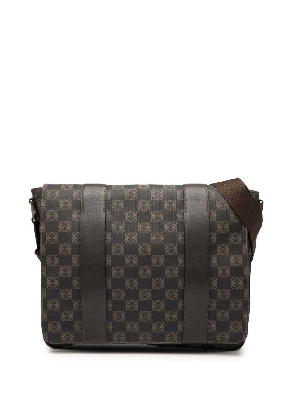 2010-2025 Anagram Coated Canvas Flap crossbody bag