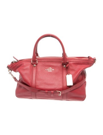 Leather Top Handle Bag
