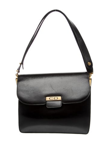Dior Leather Shoulder Bag Vintage