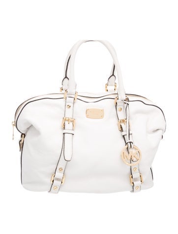 Leather Top Handle Bag