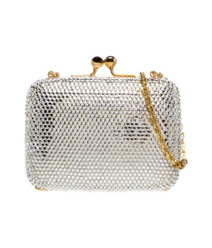 Judith Leiber Leiber Crystal Minaudiere Vintage