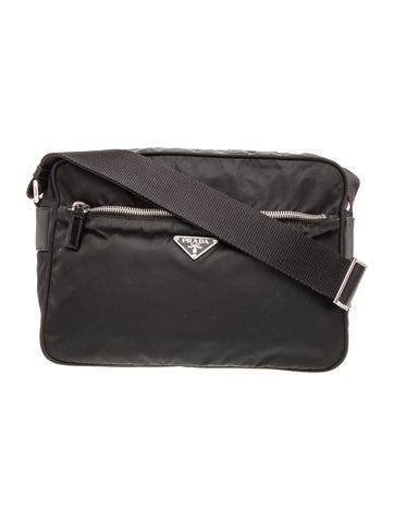 Tessuto Nylon Messenger Bag