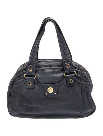 Leather Top Handle Bag