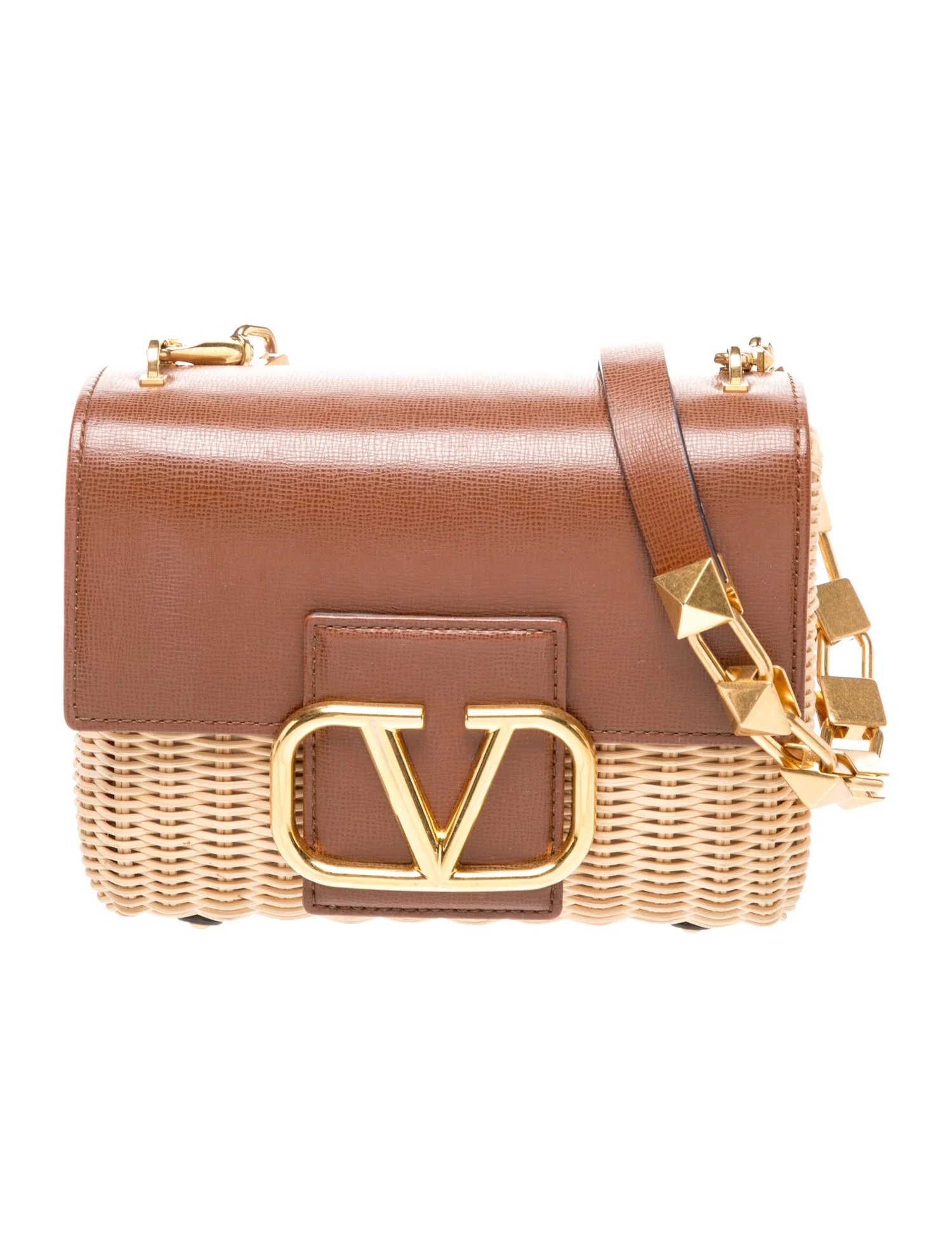 Valentino Bamboo Stud Sign Wicker
