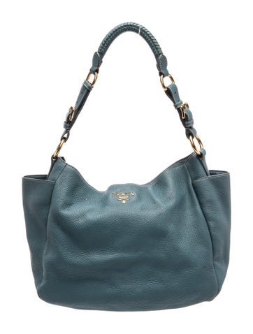 Vitello Daino Leather Shoulder Bag