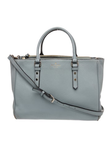 Leather Top Handle Bag
