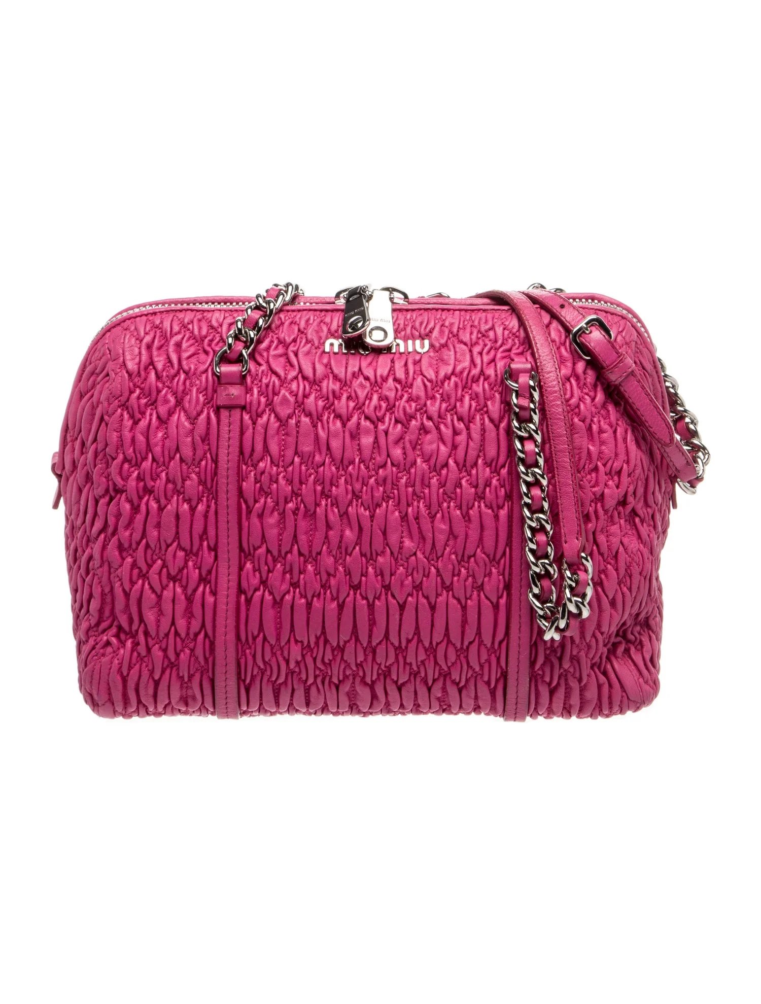 Miu Miu Leather Shoulder Bag