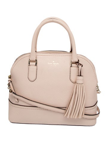 Leather Top Handle Bag