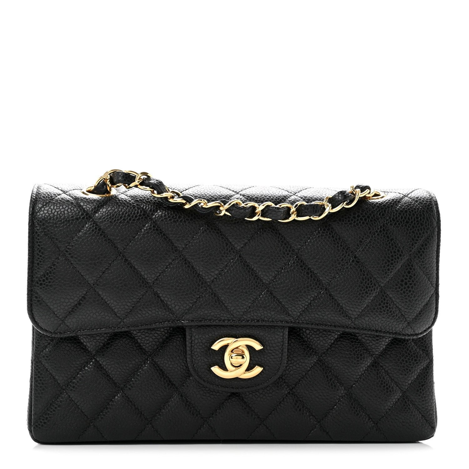 Chanel Caviar Quilted Small Double Flap Black