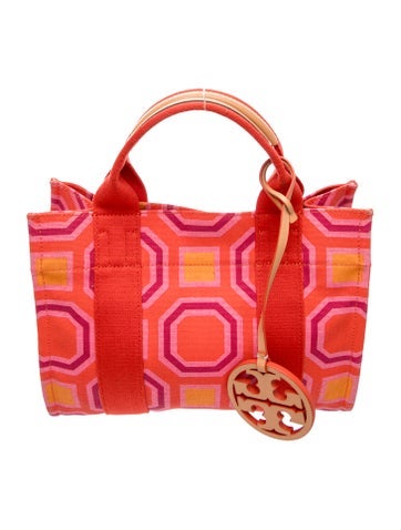 Tory Burch Canvas Top Handle Bag
