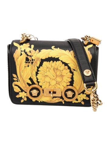 Versace Leather Crossbody Bag