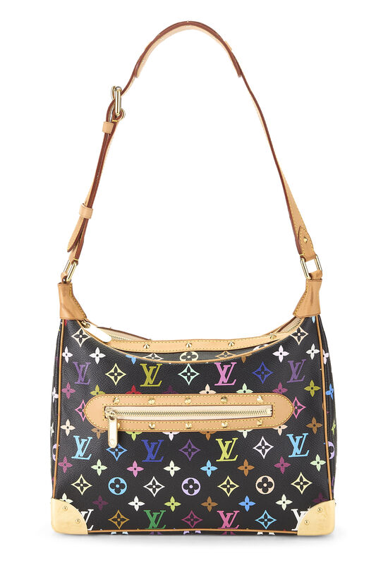 Louis Vuitton Takashi Murakami x Louis Vuitton Black Monogram Multicolore Boulogne