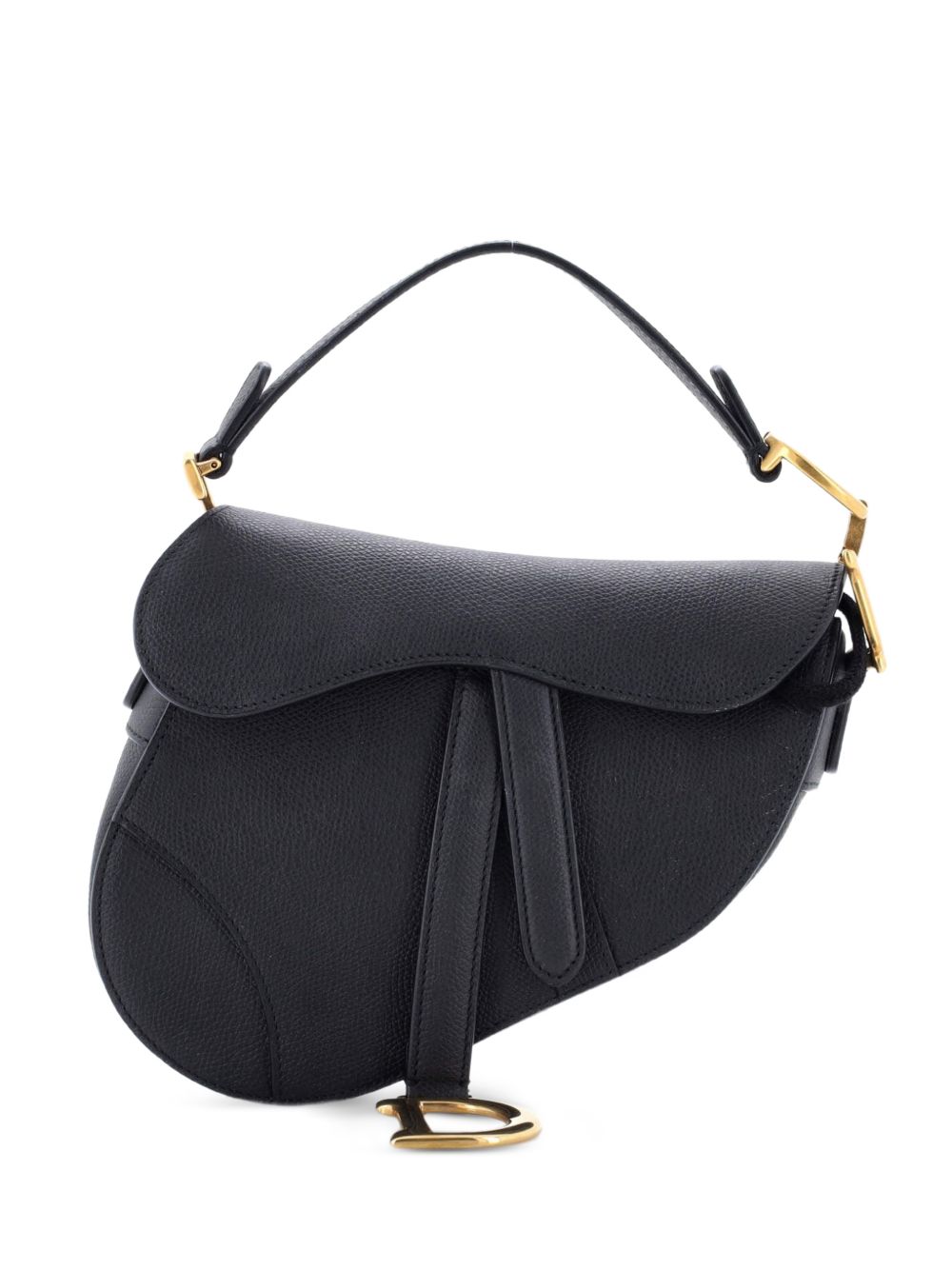 Saddle Handbag Leather Mini shoulder bag