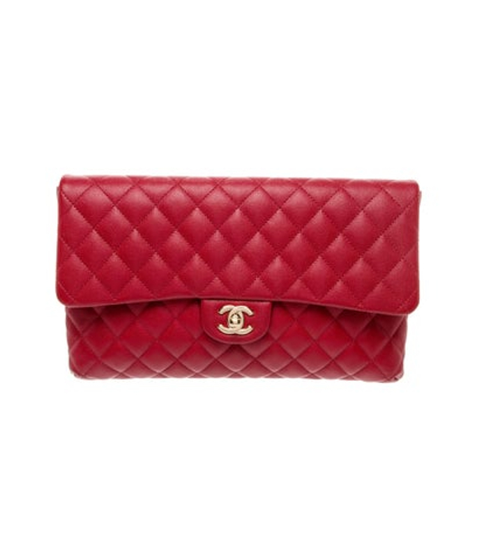 Chanel Classic Quilted Flap Clutch