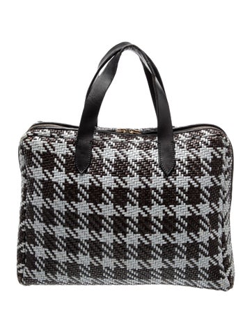 Leather Top Handle Bag