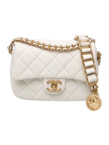 Paris-Chateau de Chenonceau Chain Soul Mini Flap Bag