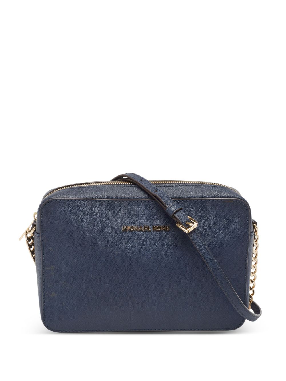 pre-owned logo-lettering cross body bag