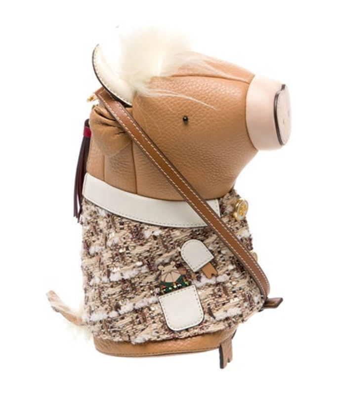 Tory Burch Burch Leather Bucket Bag