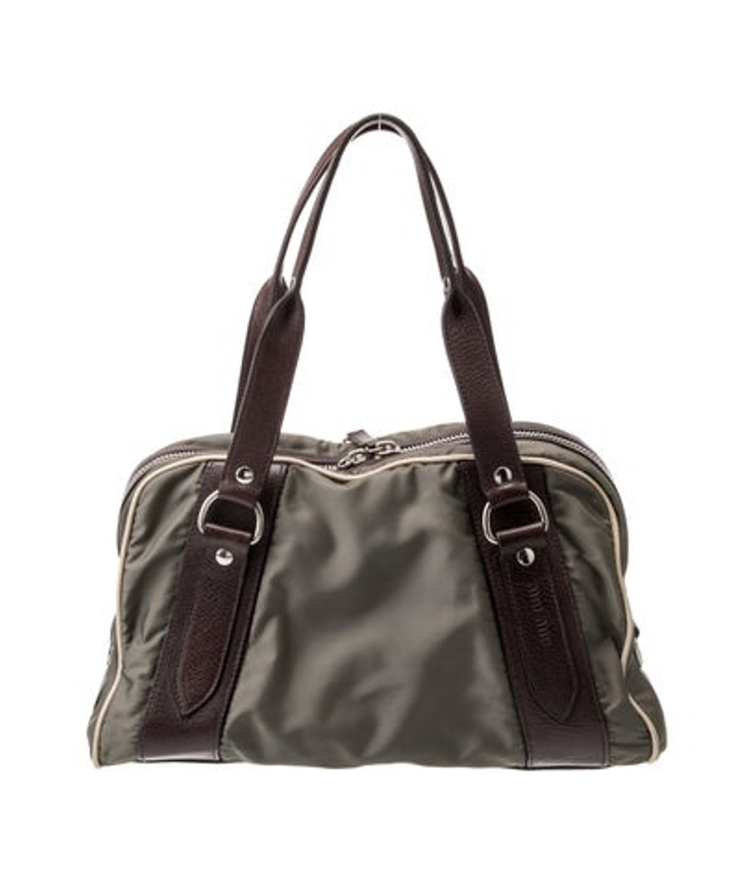 Miu Miu Miu Nylon Top Handle Bag