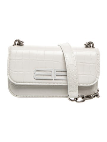 Embossed Leather Embossed Gossip Bag