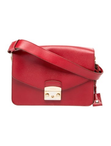 Leather Top Handle Bag