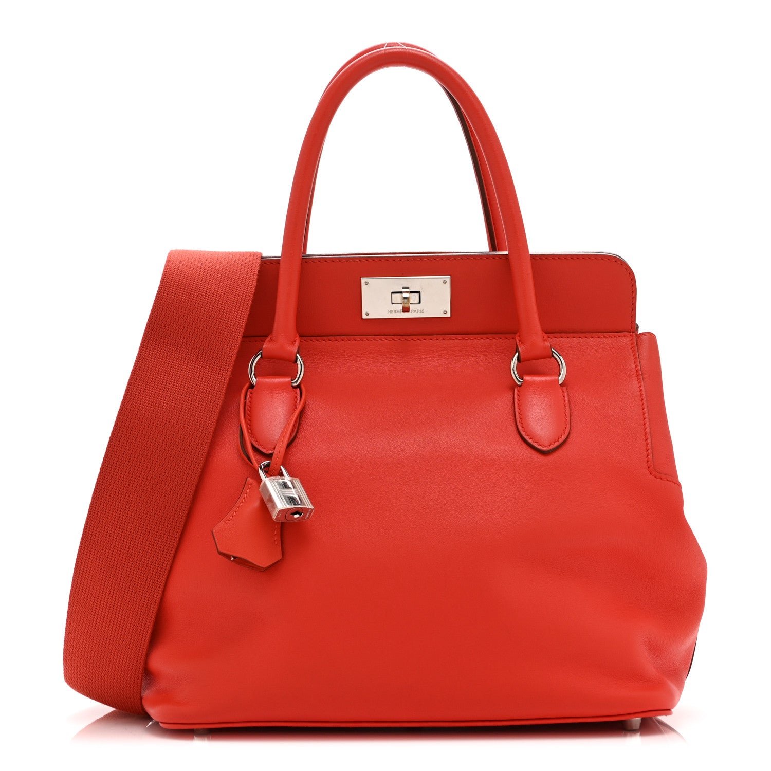 Hermes Swift Toolbox 26 Rouge Casaque