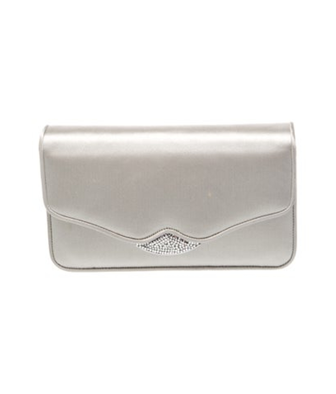 Judith Leiber Leiber Satin Clutch