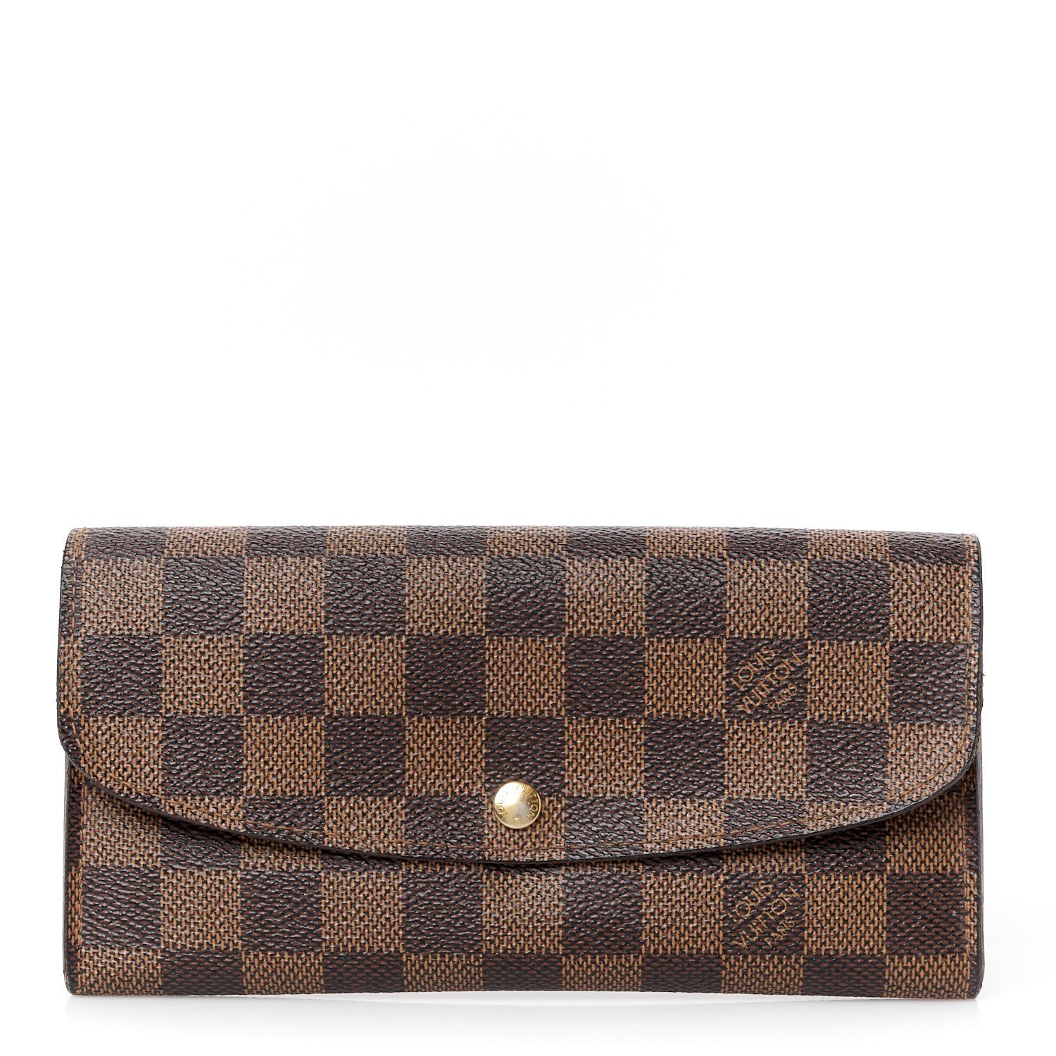 Louis Vuitton Damier Ebene Emilie Wallet