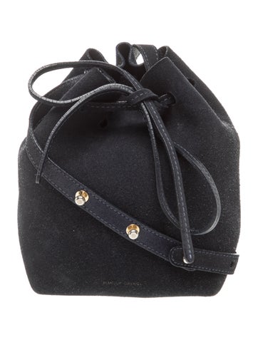 Suede Bucket Bag