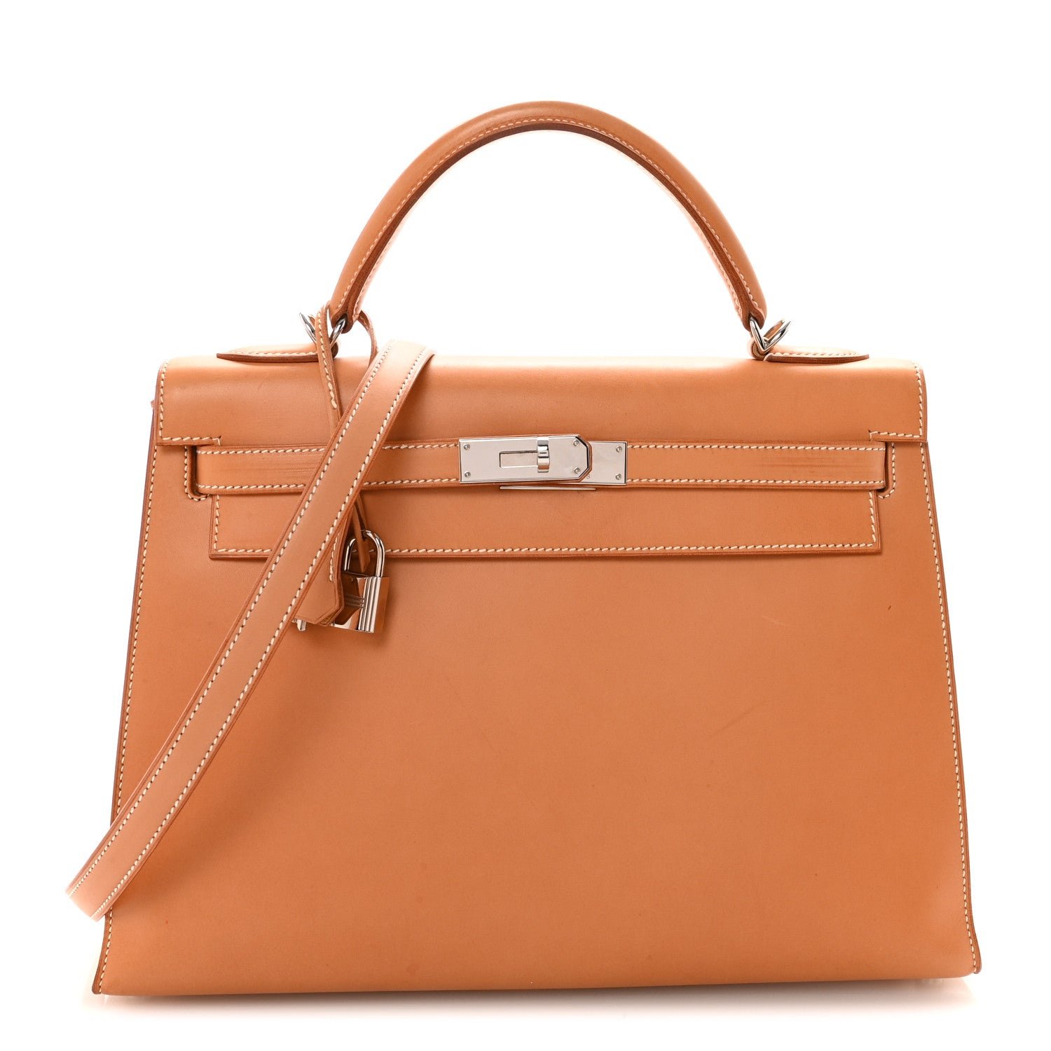 Hermes Chamonix Kelly Sellier 32 Natural