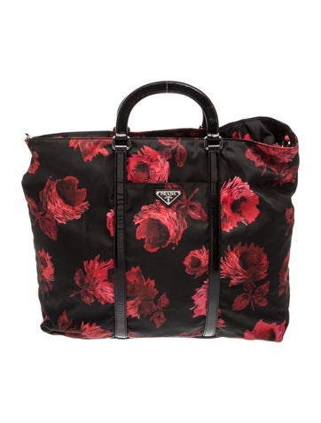 Tessuto Nylon Top Handle Bag