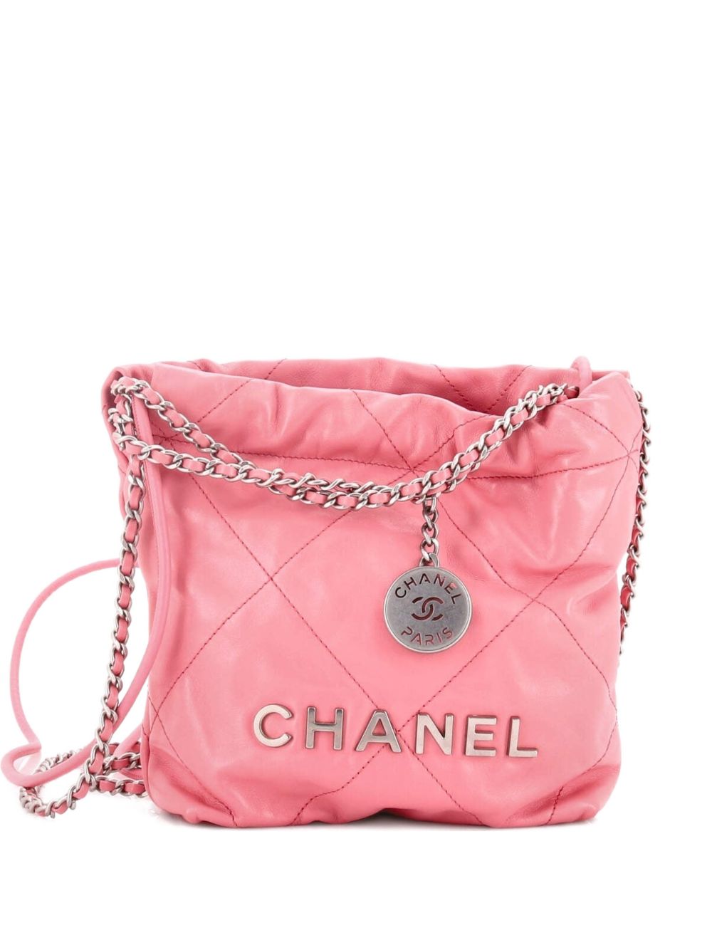 22 Chain Hobo Quilted Calfskin Mini crossbody bag