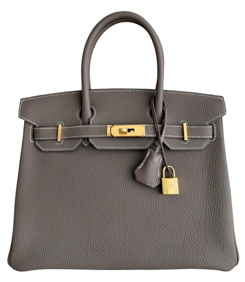 Etoupe Togo Birkin 30 Gold Hardware, 2020