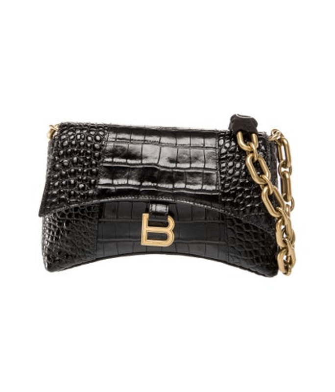 Balenciaga Embossed Leather Downtown Xs 2023