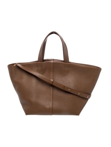 Mansur Gavriel Leather Top Handle Bag