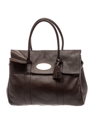 Signature Chocolate Brown Leather Bayswater Small
