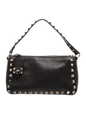 Rockstud Top Handle Bag