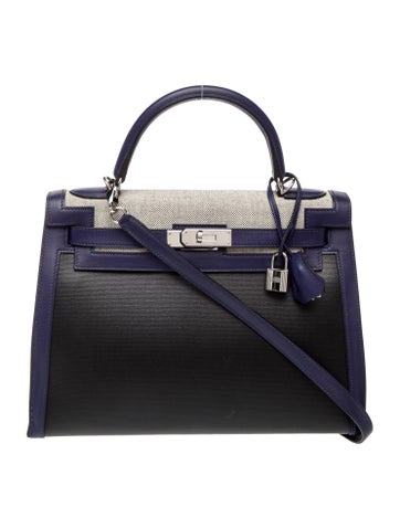 Hermes Toile H Berline Kelly Sellier II 32