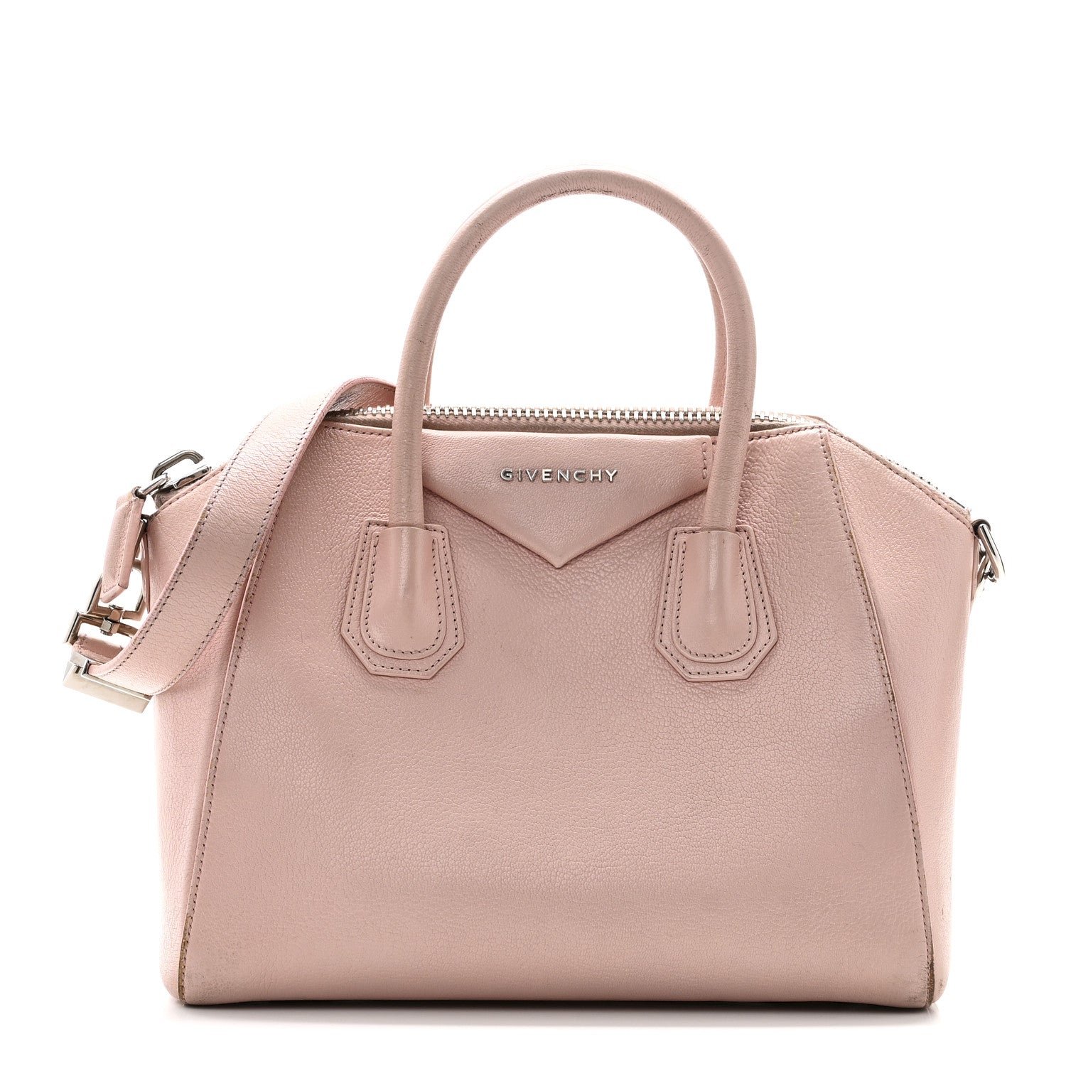 Givenchy Givenchy Sugar Goatskin Small Antigona Pale Pink