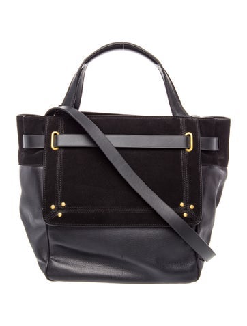 Leather Top Handle Bag