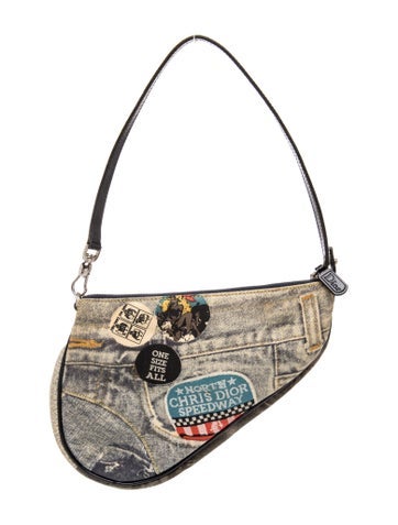 Canvas Saddle Pochette Vintage