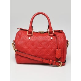 Louis Vuitton Louis Vuitton Orient Monogram Empreinte Leather Speedy 25 Bandouliere Bag