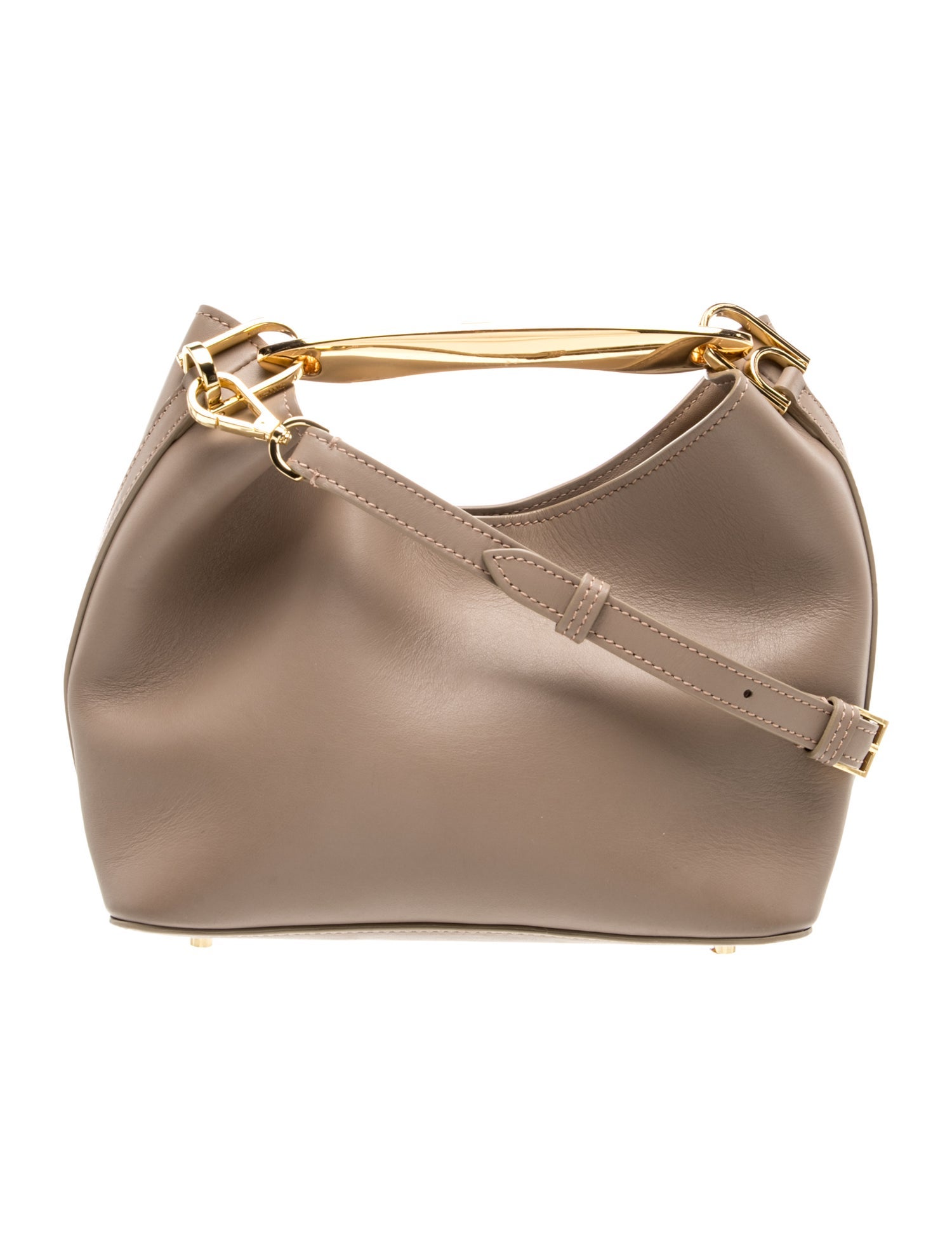 Leather Top Handle Bag